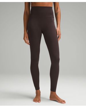lululemon Align High Rise Leggings With Pockets 28 in Black Lyst