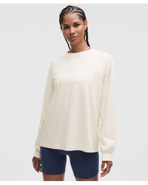 lululemon – All Yours Organic Long-Sleeve Shirt – – - White
