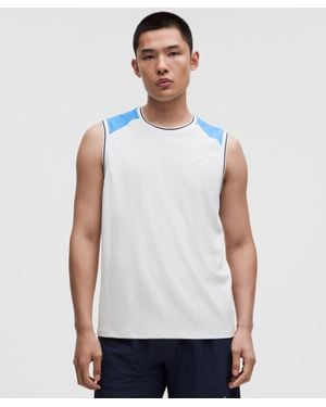 lululemon Textured Mesh Tennis Tank - White