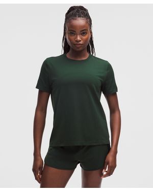 lululemon – Swiftly Relaxed Short-Sleeve Shirt Fit – – Size 4 - Green
