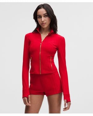 lululemon Define Cropped Jacket - Red