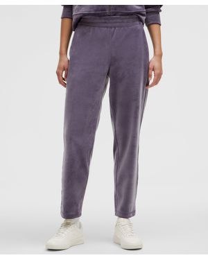lululemon Scuba Straight-Leg Pant 7/8 Length - Purple