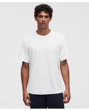 lululemon Mesh Pique Tennis Short-Sleeve Shirt - White