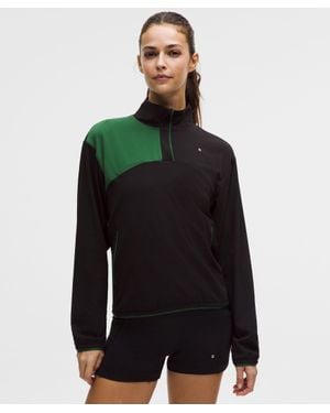 lululemon – Uv-Protective Lightweight Half Zip Long-Sleeve Top – – Size Large - Green