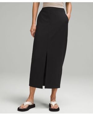 lululemon Pique Maxi Skirt - Black