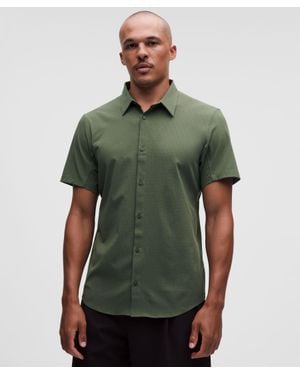lululemon Airing Easy Short-Sleeve Shirt - Green