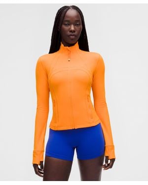 lululemon Define Cropped Jacket - Orange