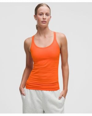 lululemon Ebb To Street Tank Top - Orange