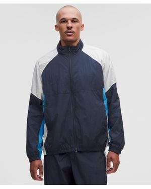 lululemon – Nylon Oversized Track Jacket – – Size Large - Blue