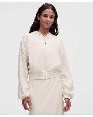 lululemon Define Hooded Track Jacket - Natural