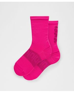 lululemon Power Stride Crew Socks - Pink