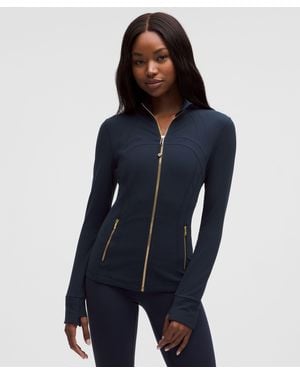 lululemon Nulu Define Jacket Zip-Up Hoodie - Blue