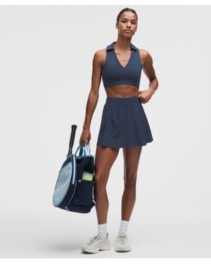 lululemon A-Line Side-Pleat Tennis Skirt - Blue