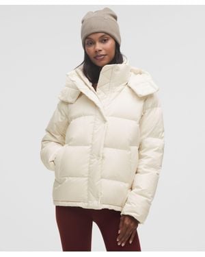 lululemon – Wunder Puff 644-Down-Fill Jacket – – Size 4 - Natural