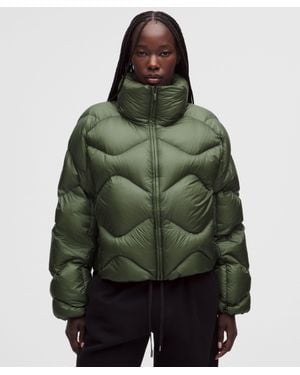 lululemon Featherweight Cropped Quilted Puffer - Green