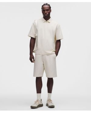 lululemon Daydrift Oversized Zip-Neck Polo Shirt - Natural