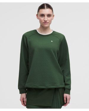 lululemon Jacquard High-Low Golf Pullover - Green