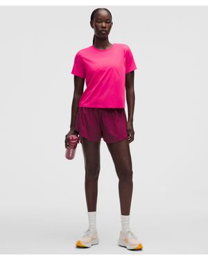 lululemon Shake It Out High-Rise Running Short 2.5" - Pink