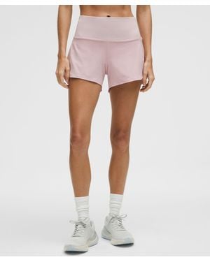 lululemon Speed Up High-Rise Lined Short 4" - Pink