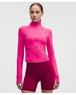 lululemon Define Cropped Jacket - Pink