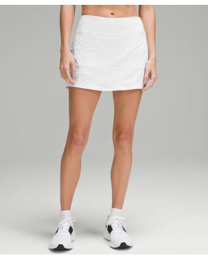 lululemon Pace Rival Mid-rise Skirt - Color White - Size 14
