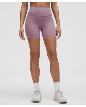 lululemon Fast And Free High-Rise Short 6" - Pink