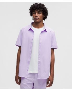 lululemon – Airing Easy Short-Sleeve Shirt – – - Purple
