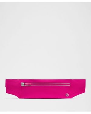 lululemon Fast And Free Running Belt - Pink