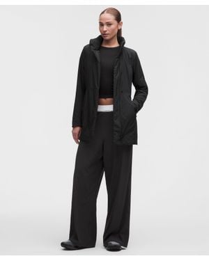 lululemon Sleek City Long Jacket - Black