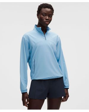 lululemon Uv-Protective Lightweight Half Zip - Blue
