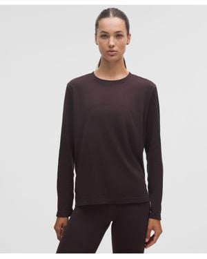 lululemon Swiftly Relaxed Long-Sleeve Shirt - Black