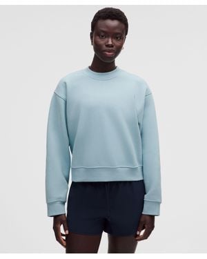lululemon Steady State Superloft Crew - Blue