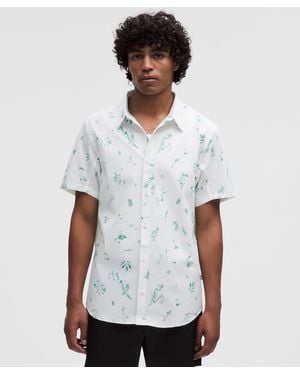 lululemon Airing Easy Short-Sleeve Shirt - White