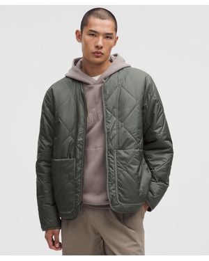 lululemon Diamond-Quilted Liner Jacket - Gray