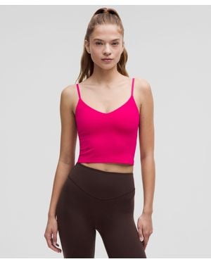 lululemon Align Cropped Cami Tank Top - Pink
