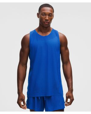 lululemon Fast And Free Airflow Running Tank - Blue