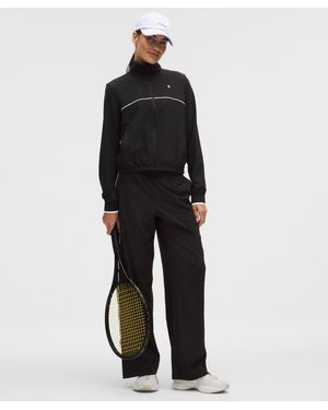 lululemon Court Rival Mid-Rise Wide-Leg Track Pant - Black