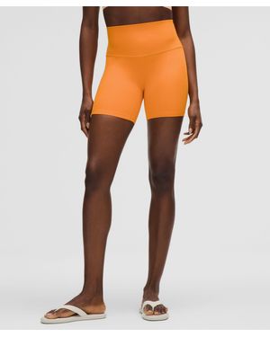 lululemon Align High-Rise Short 6" - Orange