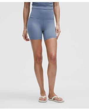 lululemon Align High-Rise Short 6" - Blue