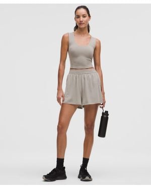 lululemon Jersey Training Super-High-Rise Lined Short 2" - Natural