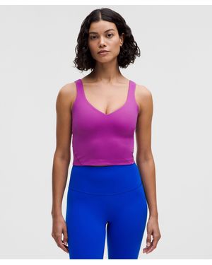 lululemon Lululemon Aligntm Cropped Tank Top - Pink