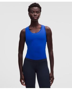 lululemon Unrestricted Power Racerback Tank Top - Blue