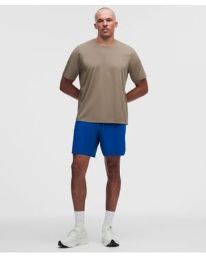 lululemon Fast And Free Linerless Running Short 7" - Blue