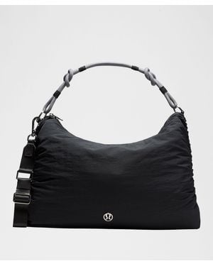 lululemon Convertible Ruched Crossbody Bag - Black