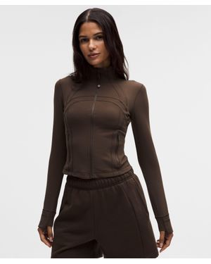 lululemon Define Cropped Jacket - Brown