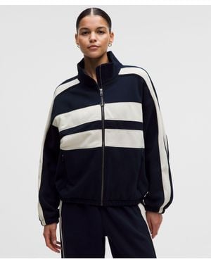 lululemon Steady State Oversized Funnel Full Zip - Blue