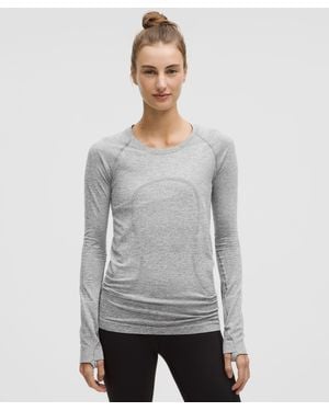 lululemon Swiftly Tech Long-Sleeve Shirt 2.0 - Gray