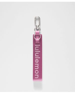 lululemon Never Lost Keychain - Pink