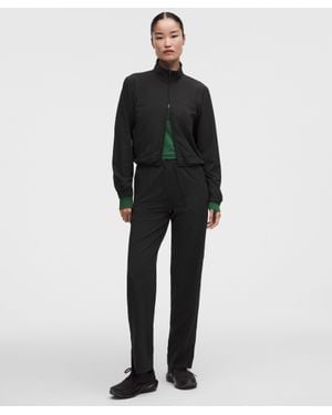 lululemon Textured Mesh High-Rise Running Pant - Black