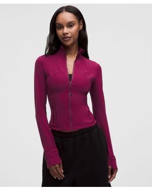 lululemon Define Cropped Jacket - Purple